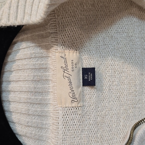 Universal Thread Cream Cowl Neck Sweater - Picture 2 of 4